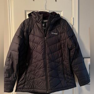 Columbia Women’s Black Down Omni-Heat Jacket Size 1X